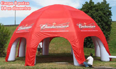 giant inflatable tents, custom made products