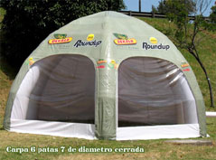 inflatable spider tents