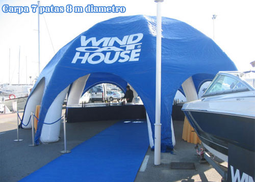 inflatable tents, custom made products, custom made inflatable products