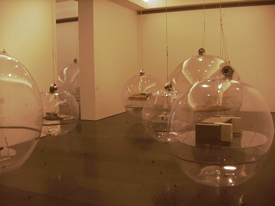 Inflatable storefront display