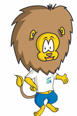 Lion mascot