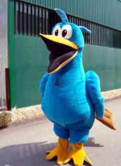 Bird inflatable plush